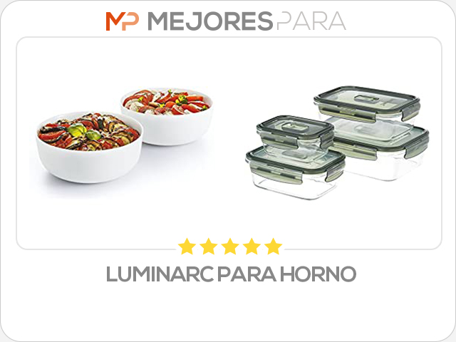 luminarc para horno