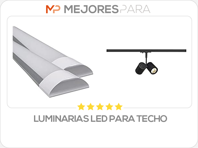 luminarias led para techo