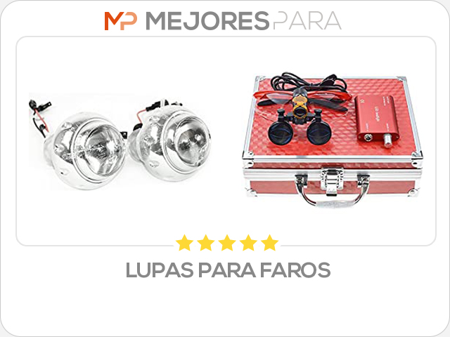 lupas para faros