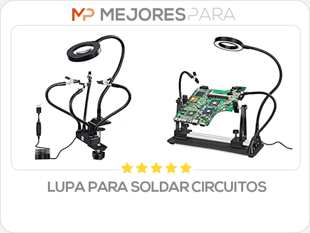 lupa para soldar circuitos