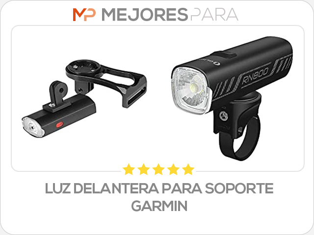 luz delantera para soporte garmin