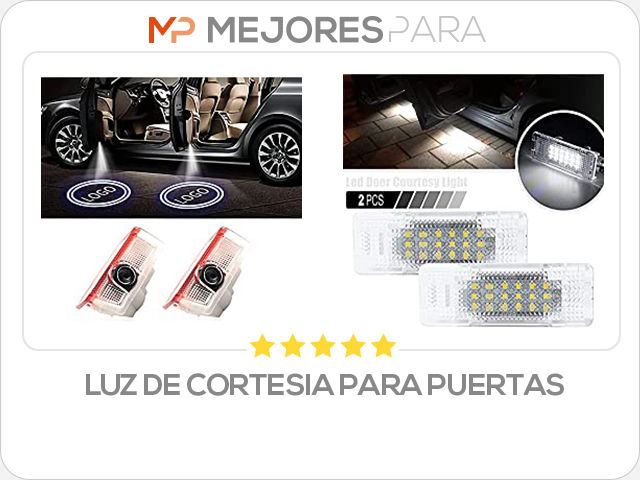 luz de cortesia para puertas