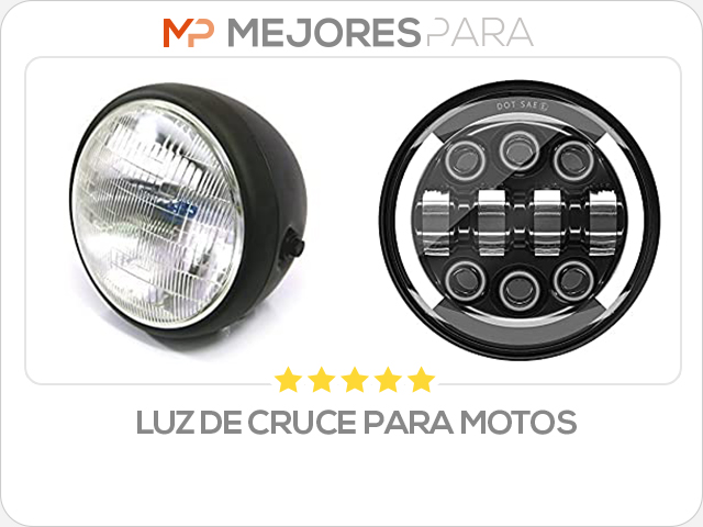 luz de cruce para motos