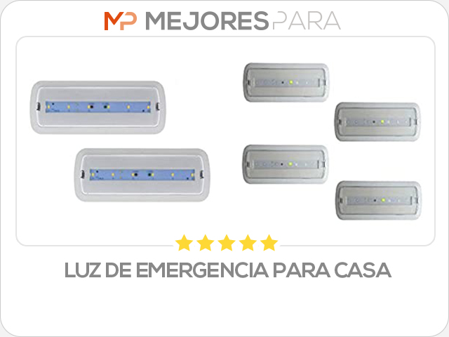 luz de emergencia para casa