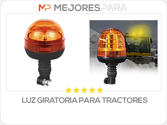 luz giratoria para tractores