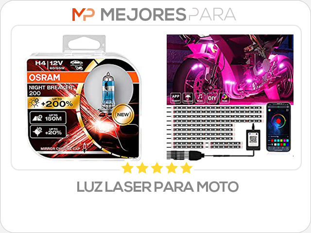 luz laser para moto