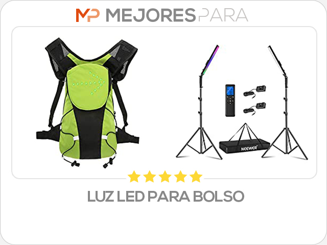 luz led para bolso