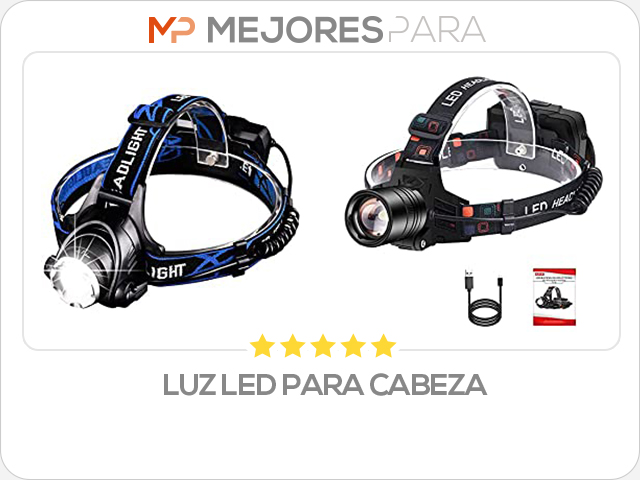 luz led para cabeza