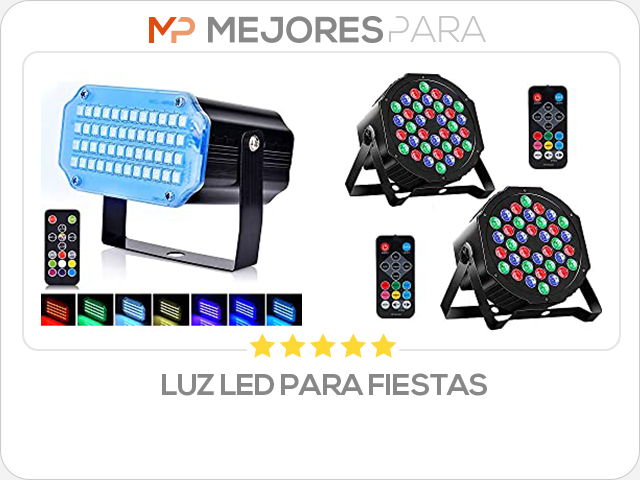 luz led para fiestas