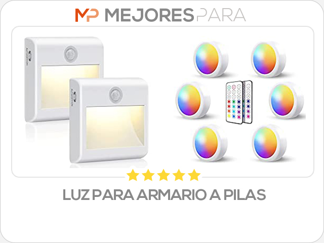 luz para armario a pilas