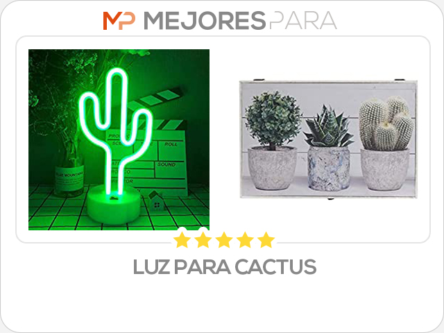 luz para cactus