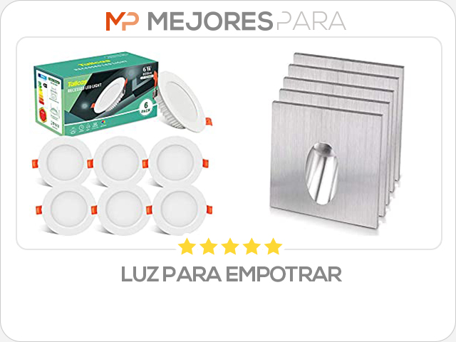 luz para empotrar