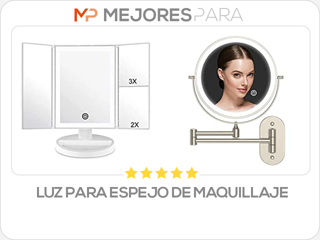 luz para espejo de maquillaje