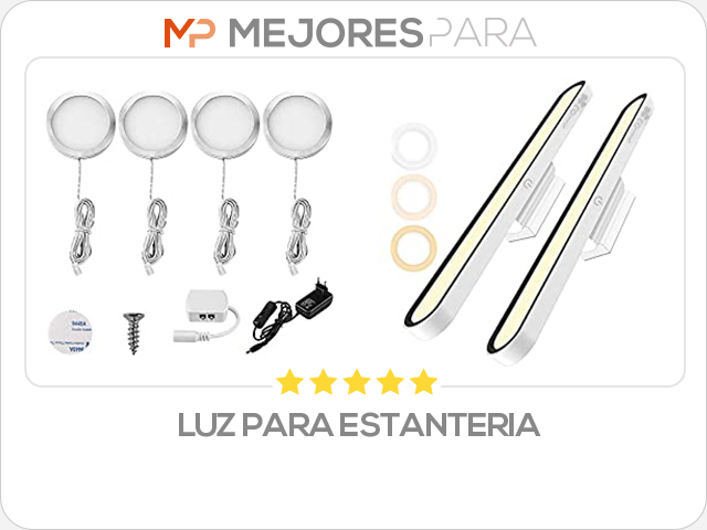 luz para estanteria