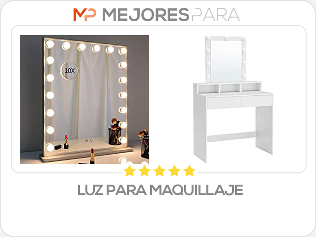 luz para maquillaje