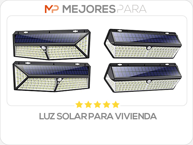 luz solar para vivienda