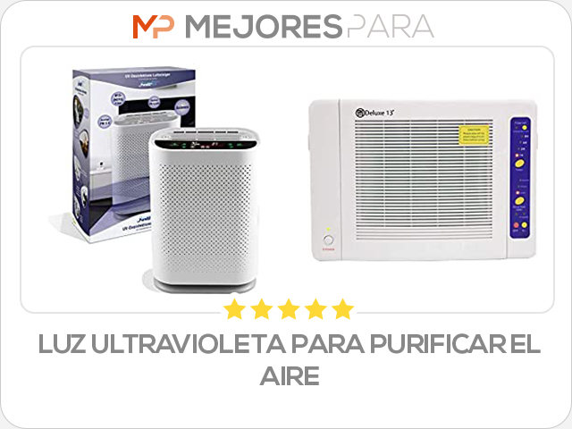 luz ultravioleta para purificar el aire