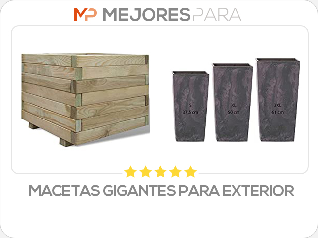 macetas gigantes para exterior