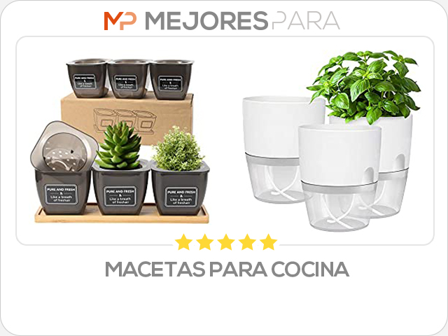 macetas para cocina