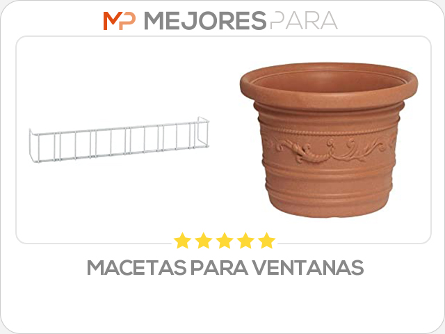 macetas para ventanas