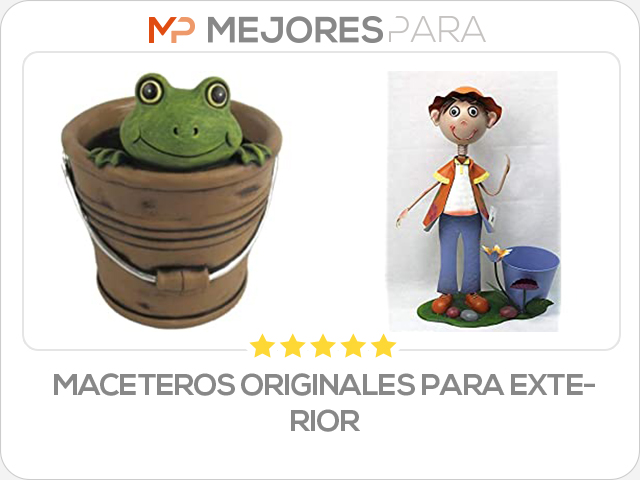 maceteros originales para exterior