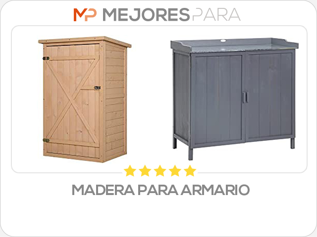 madera para armario