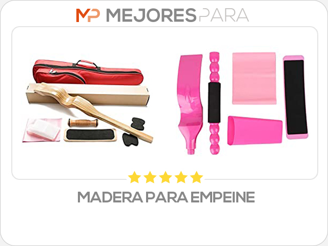 madera para empeine