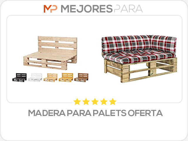 madera para palets oferta