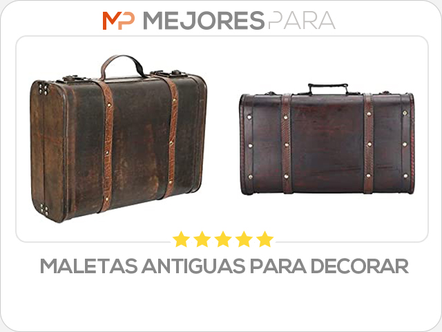 maletas antiguas para decorar