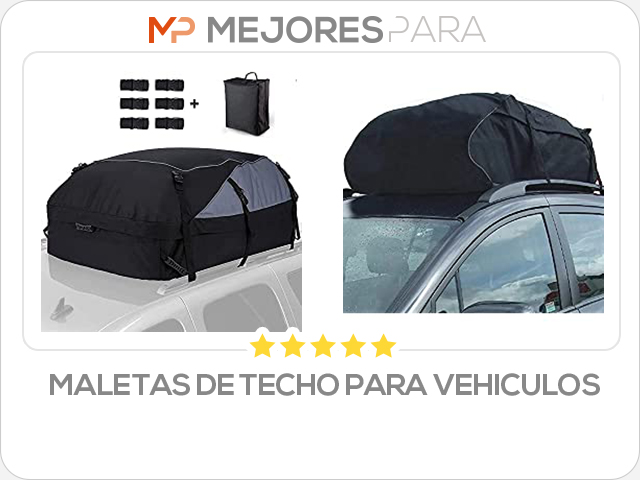 maletas de techo para vehiculos