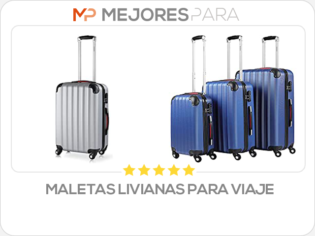 maletas livianas para viaje