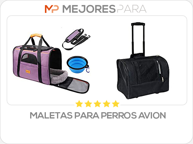 maletas para perros avion