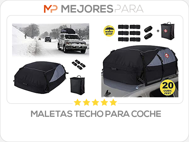 maletas techo para coche