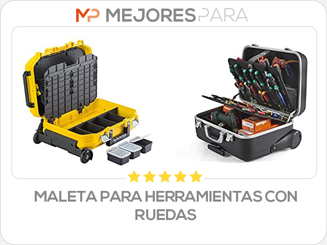 maleta para herramientas con ruedas