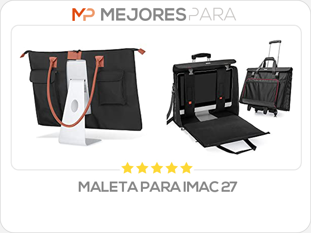 maleta para imac 27