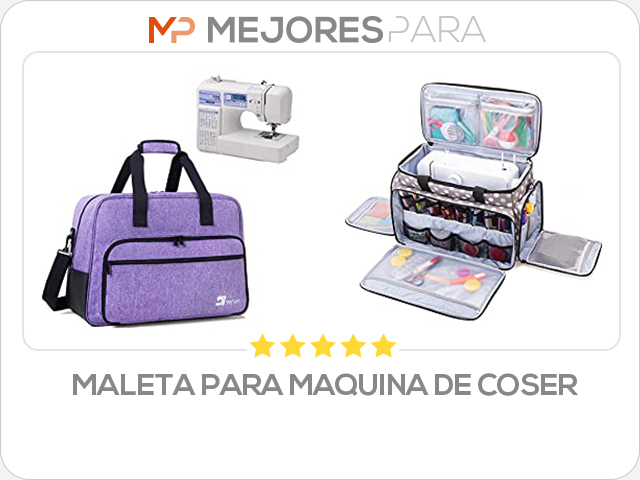 maleta para maquina de coser