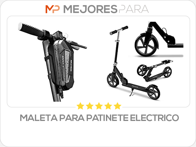 maleta para patinete electrico