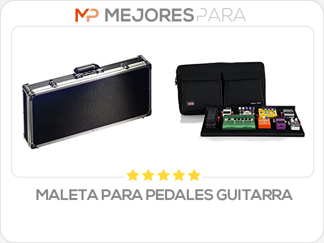 maleta para pedales guitarra