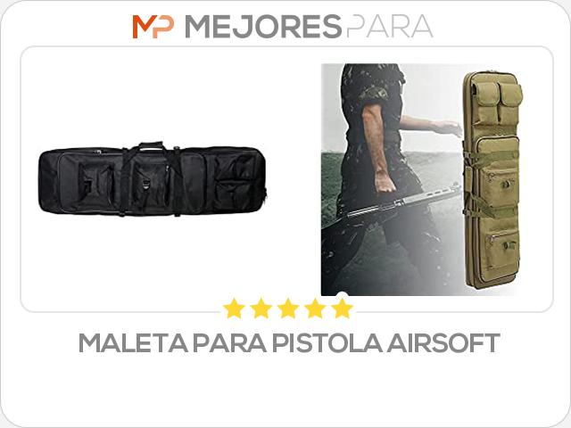 maleta para pistola airsoft