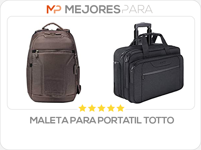 maleta para portatil totto