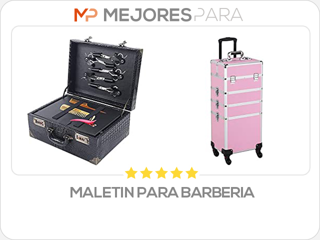 maletin para barberia