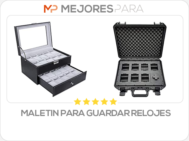 maletin para guardar relojes