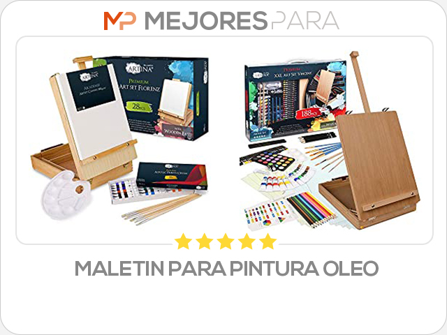 maletin para pintura oleo