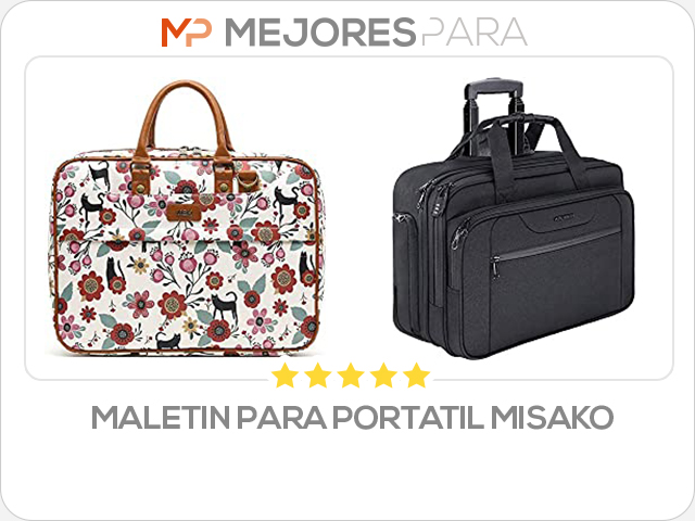 maletin para portatil misako