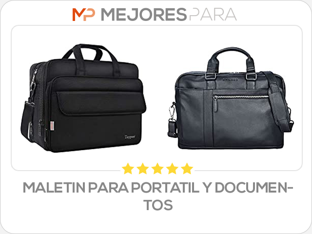 maletin para portatil y documentos