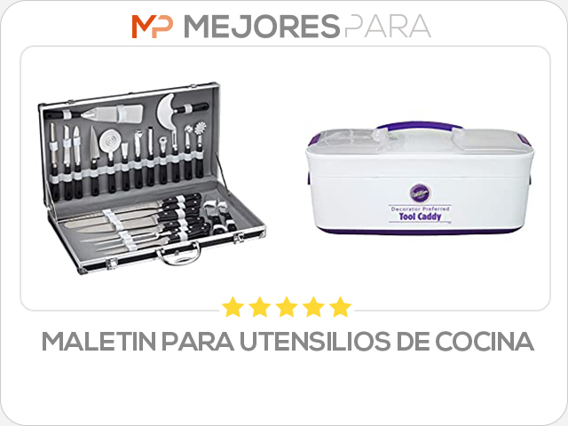 maletin para utensilios de cocina