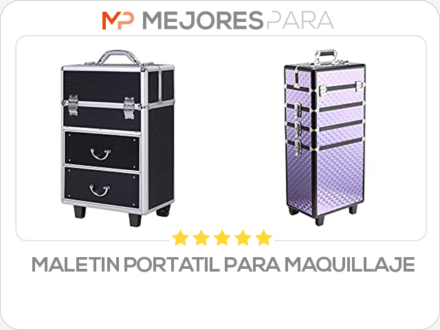 maletin portatil para maquillaje