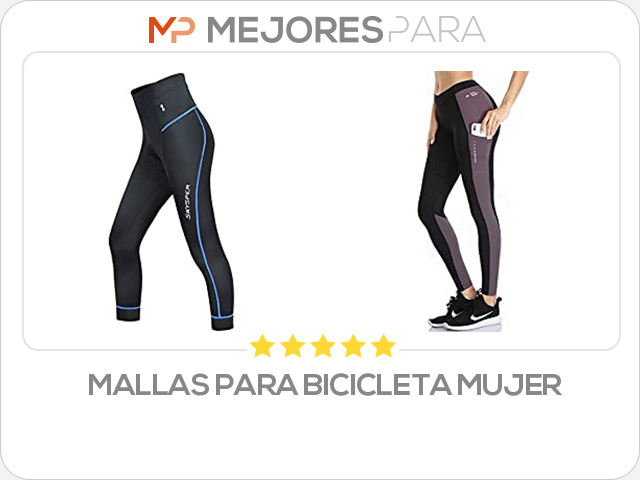 mallas para bicicleta mujer