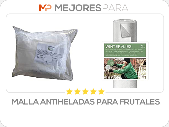 malla antiheladas para frutales