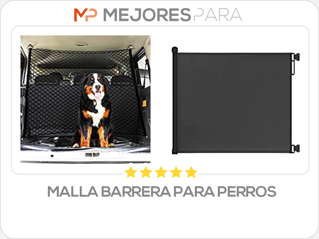 malla barrera para perros